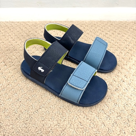 See Kai Run Blue Jaylen Strap Sandals Kid Size 11 - Picture 3 of 8
